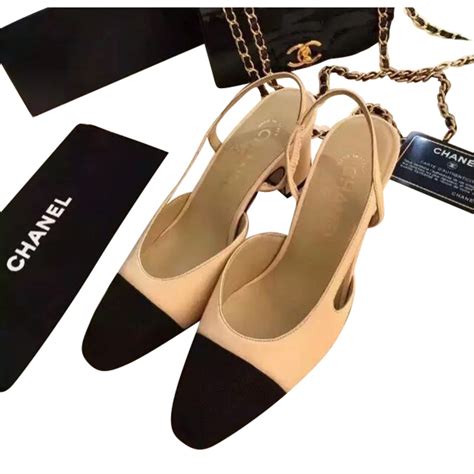 chanel chaussure slingback